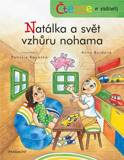 knížka pro děti Natálka a svět vzhůru nohama