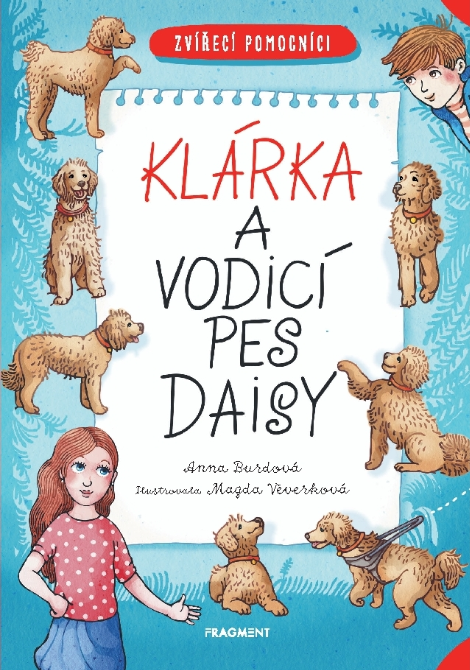 titulní strana knihy Klárka a vodicí pes Daisy