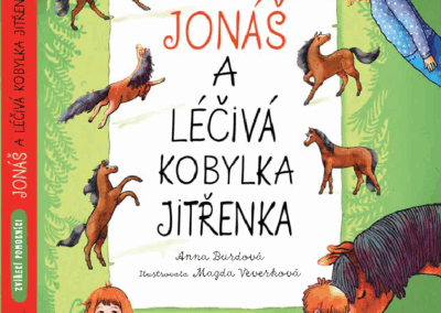 Knížka Zvířecí pomocníci - Jonáš a léčivý koník Jitřenka (Anna Burdová)