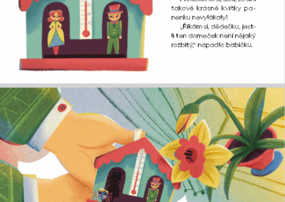 Pohádka Panáček, panenka a pavouček pro štěstí