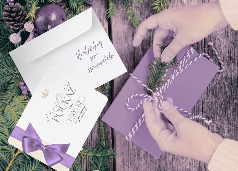 ORIGINÁLNÍ DÁREK: Vánoční balíčky pro budoucí spisovatele