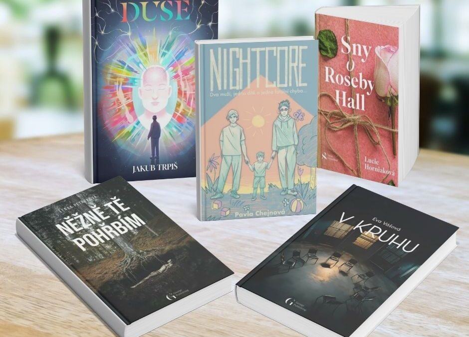 KNIŽNÍ NOVINKY, které vzešly z literárního mentoringu v roce 2025